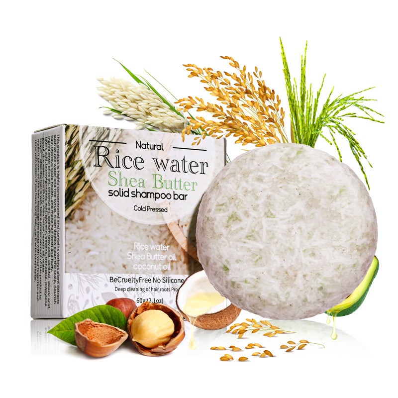 Bar Soap Shampoo Solid - XF 60g Szampon ryżowy w kostce