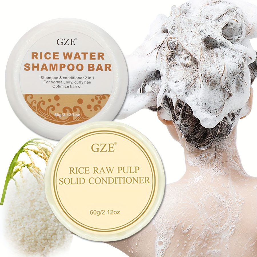 GZE Szampon w wodzie ryżowej w – Bar Soap Shampoo Solid recenzja i cena
