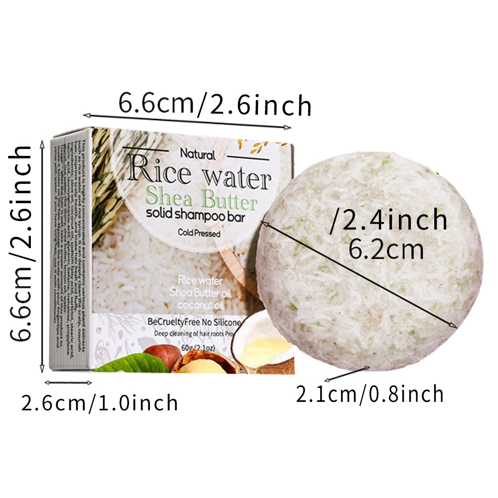 XF 60g Szampon ryżowy w kostce – Bar Soap Shampoo Solid recenzja i cena