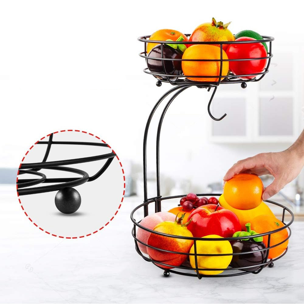 LMETJMA 2-poziomowy koszyk na  – Compost Bin Countertop recenzja i cena